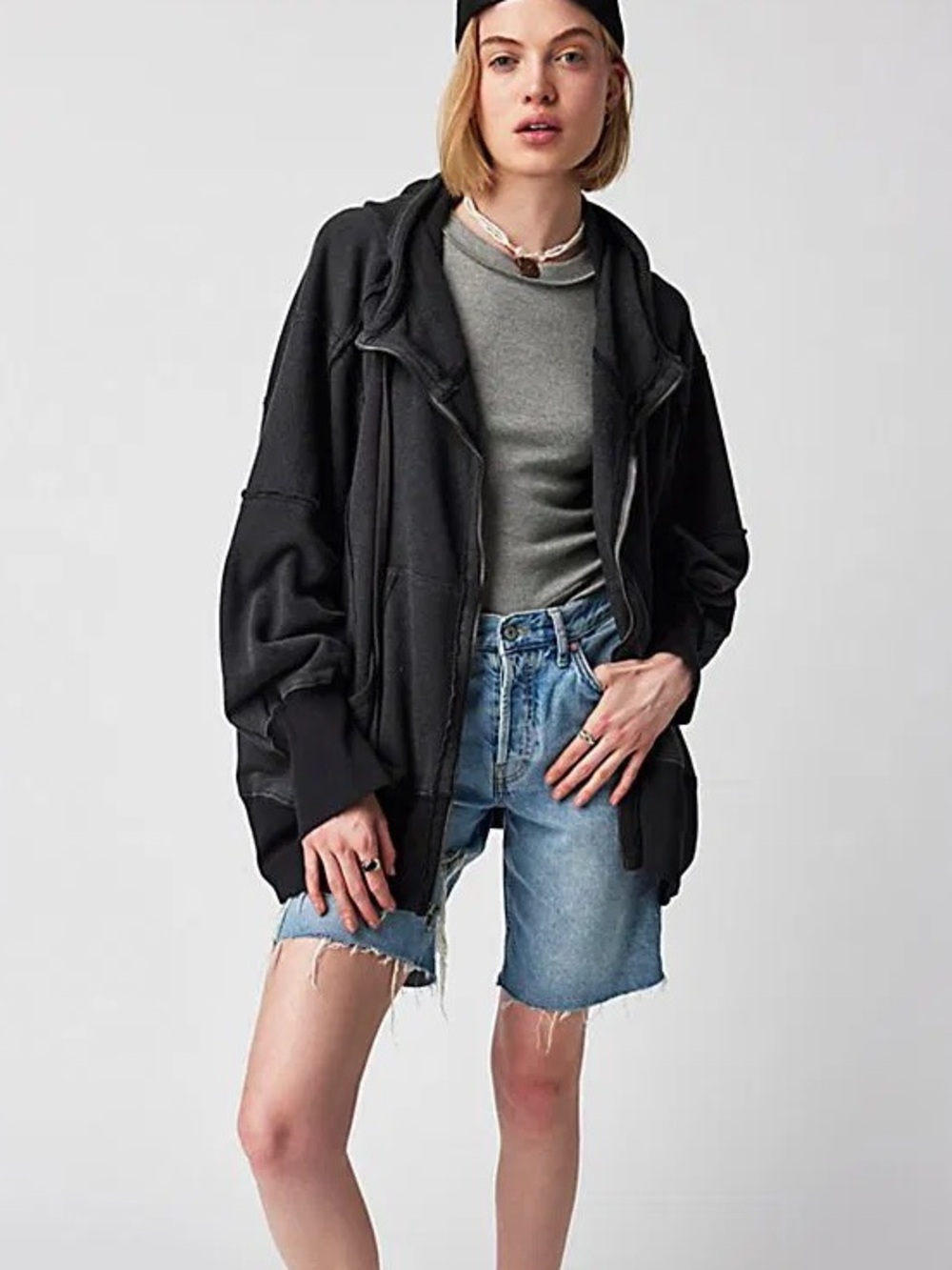 Free People We The Free - Camden Hoodie Size XS (Very Oversized)